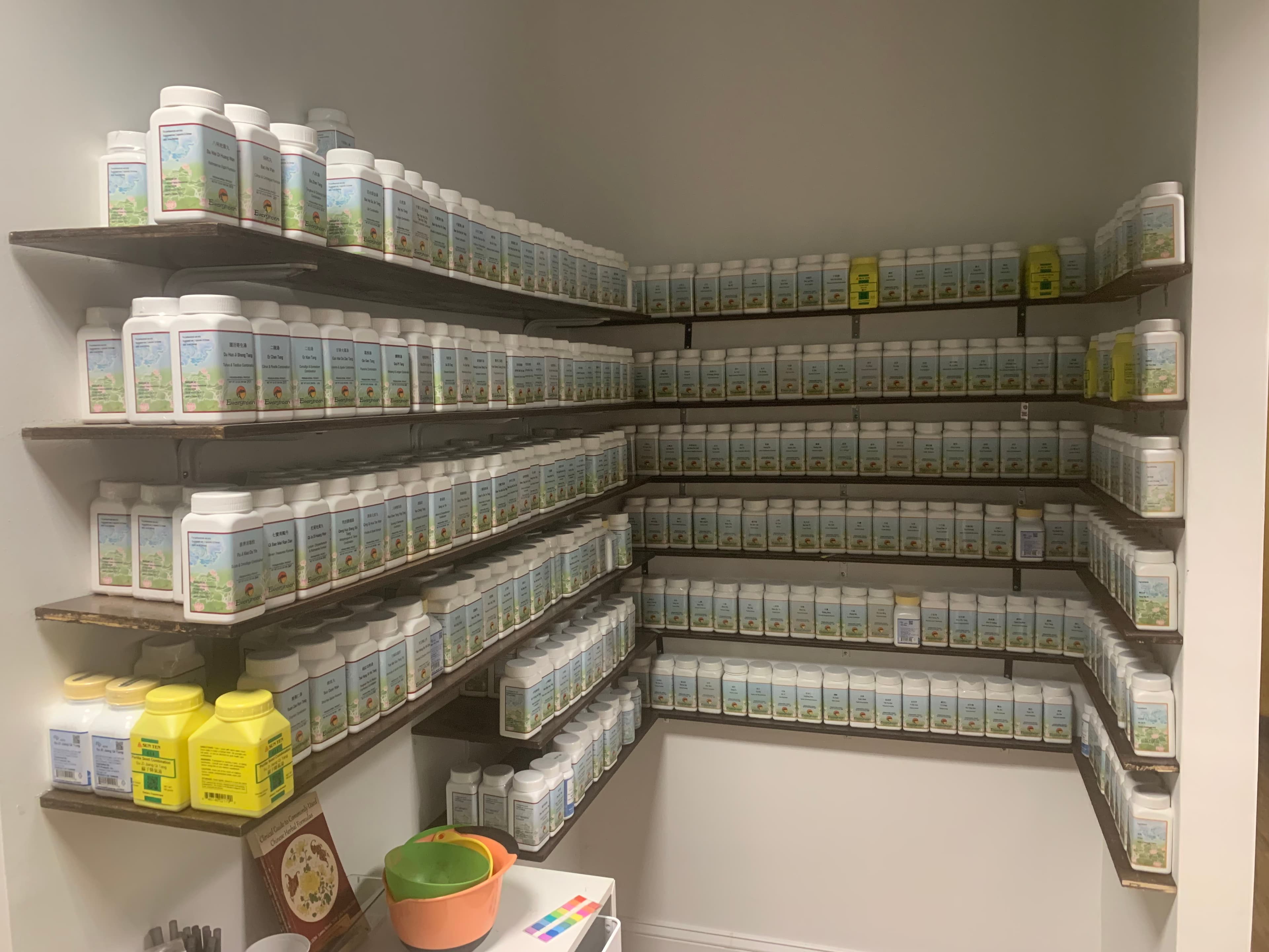 Chinese herbal medicine dispensary at Pulse Community Care